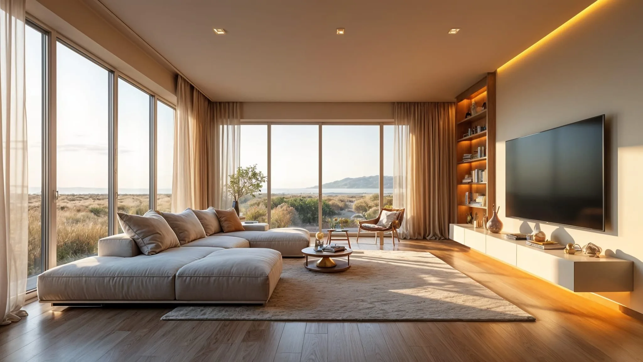Inspiracje aranżacji wnętrz styl Hamptons Modern