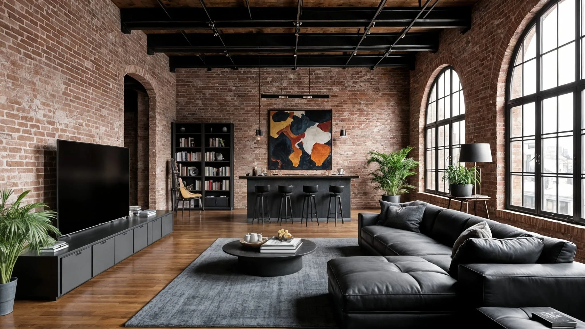 Inspiracje aranżacji wnętrz styl Loft New York