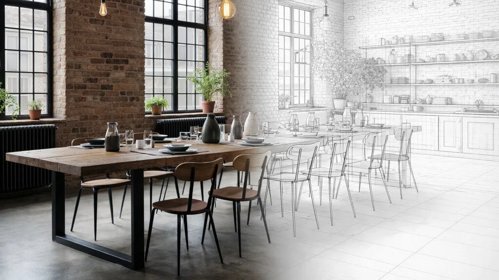 Projekt jednego pomieszczenia Mivare Interiors
